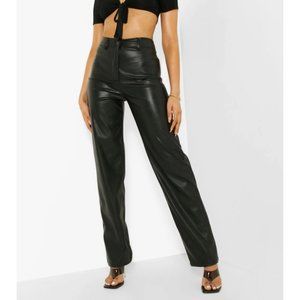 Boohoo Faux Leather Pants